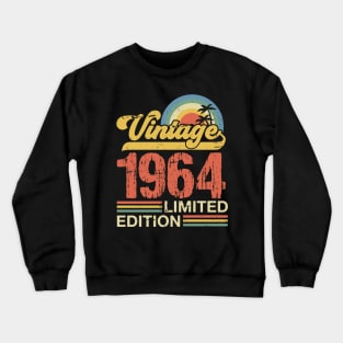 Retro vintage 1964 limited edition Crewneck Sweatshirt